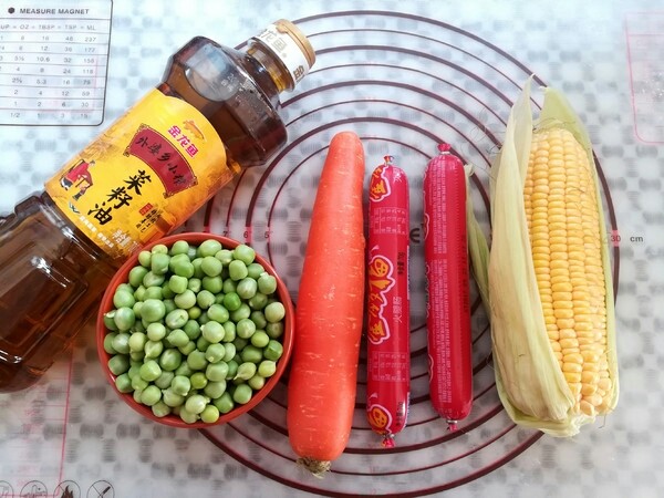 金玉满堂,1.准备好做菜的材料和份量