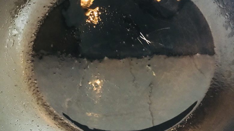 清炒西兰花,热锅热油
