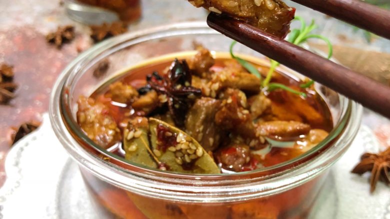 麻辣猪肉干(面包机版), 成品图