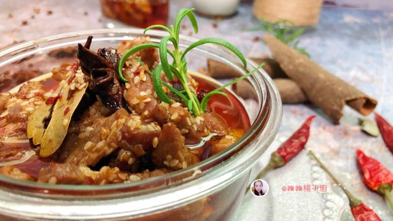 麻辣猪肉干(面包机版), 成品图