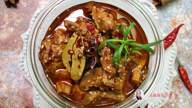 麻辣猪肉干(面包机版), 成品图