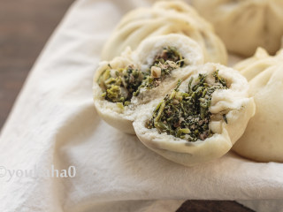 荠菜包子