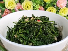 凉拌野豌豆苗