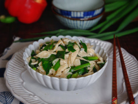 韭菜素肉丝