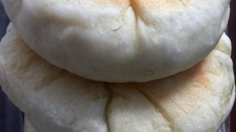 菠菜火烧,出锅
