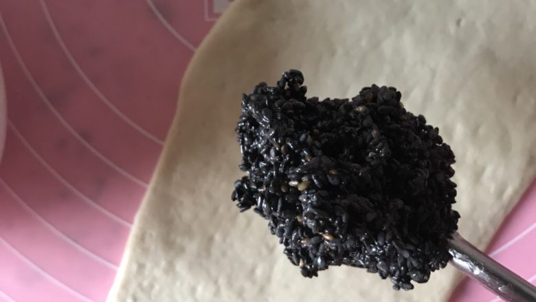 芝麻蜂蜜包,挖一勺芝麻