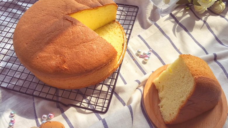 宝宝辅食12M➕：8寸戚风蛋糕