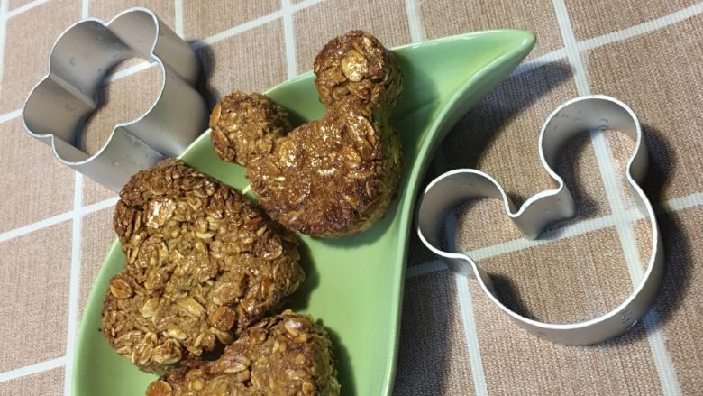 无油燕麦饼干🍪