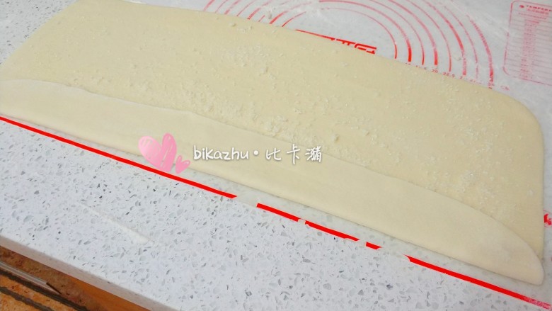 简易椰蓉花卷,折起