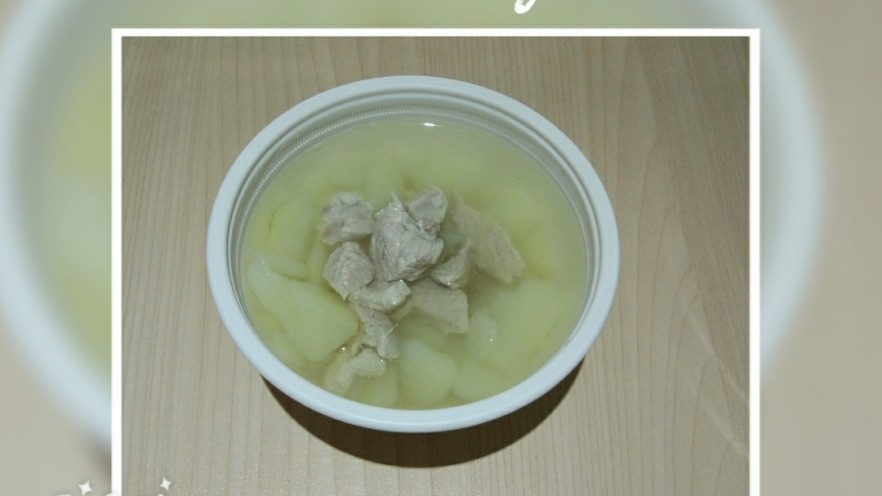 胡椒马铃薯瘦肉汤