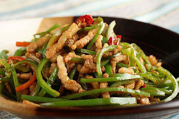 青椒肉丝--快手菜,搞定,成品