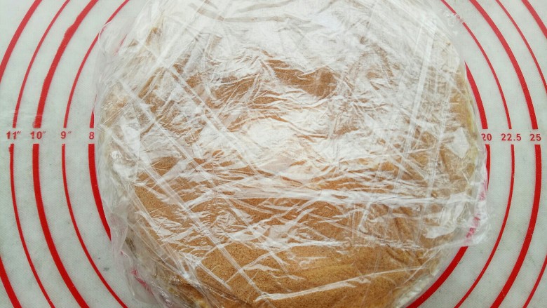 俄式提拉米苏,用保鲜膜包好,放冰箱冷藏5个小时以上,回潮后就可以食用了。(前一天做,第二天吃效果更好)