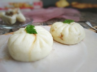 #辅食计划#香软流汁~牛肉蒸包