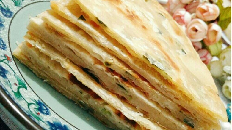 传统北方早点――酥脆鲜香的葱油饼
