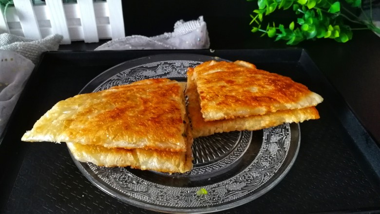 快手早餐&香芹火土手抓饼