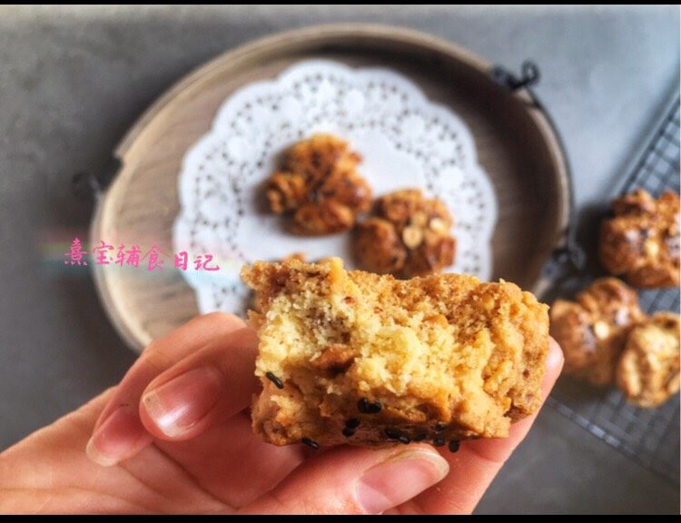 辅食24M➕:核桃酥,成品图
