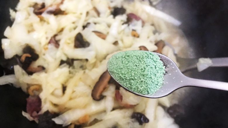 杂炒,加一丢丢蔬之鲜(鸡精)
