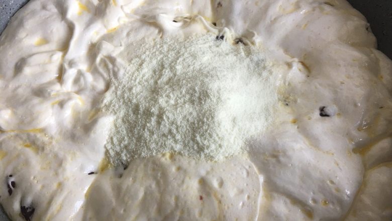 雪花酥,加入奶粉