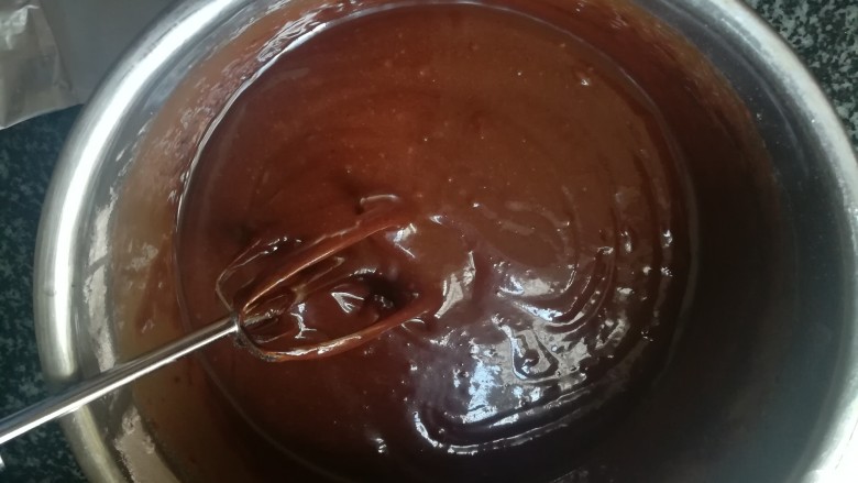 神奇的玛德琳,全部食材搅拌完毕