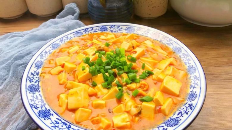 老蛏豆腐,成品图三