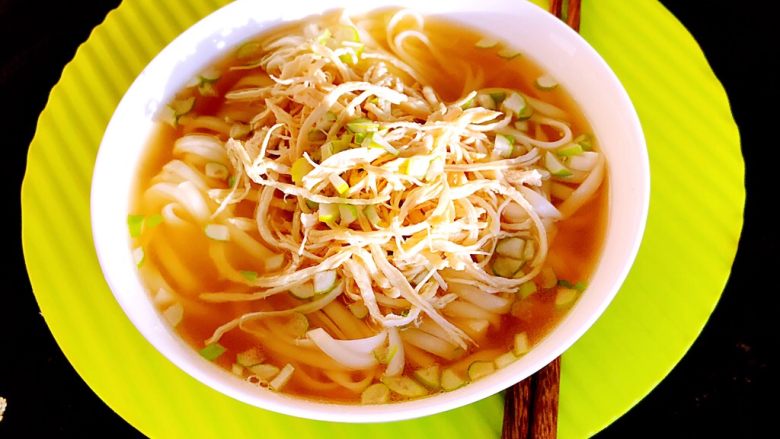 二伏面   清汤鸡丝面