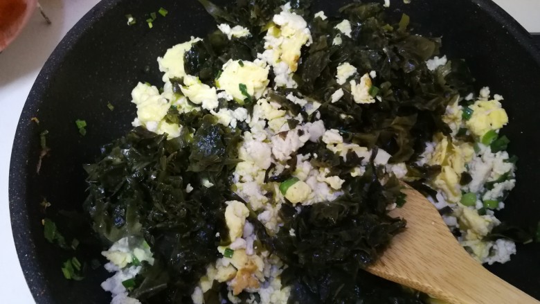 发面菜饼,现在加入自己喜欢的菜