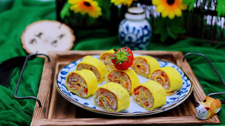 鳕鱼蛋卷(宝宝辅食),成品一