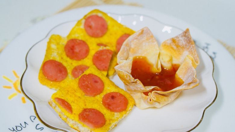 零失败吐司片火腿肠的新吃法