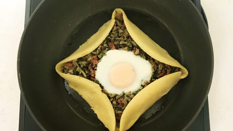 香椿系列之四 法式香椿煎饼,法式香椿煎饼做好了