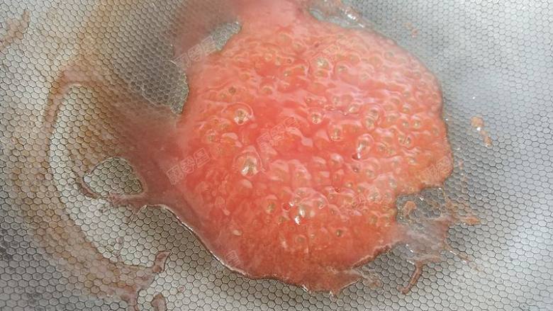 糖醋排条,熬成粘稠的汤汁