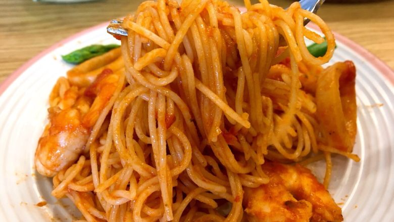 🍤番茄🍅意面🍝,这样做出来的意面很入味