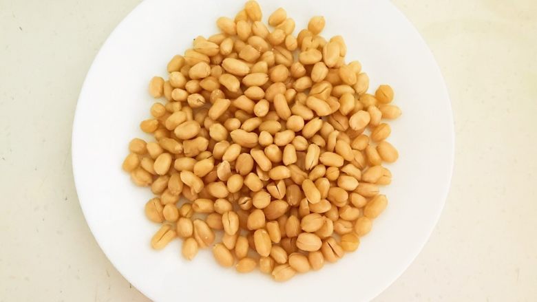 爽口小菜 黄瓜酱豆,花生米晾干了