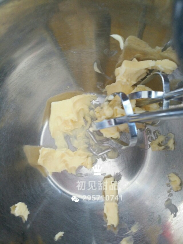 意式经典——弗洛伦萨饼干,先开始打发黄油