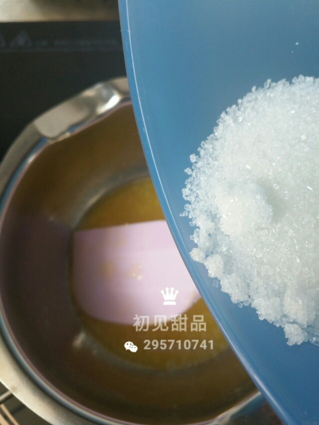 意式经典——弗洛伦萨饼干,黄油融化后加砂糖。