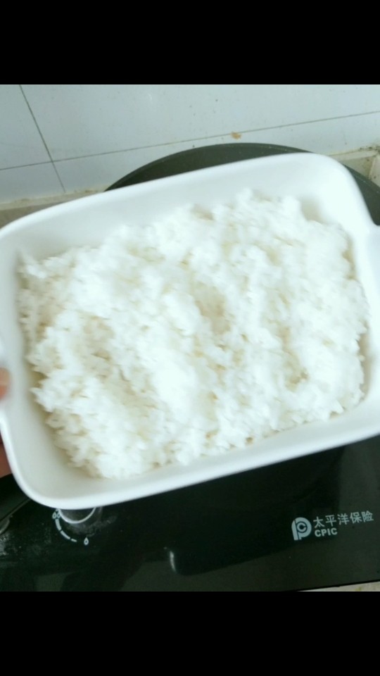 家常版卤肉饭,装米饭🍚
