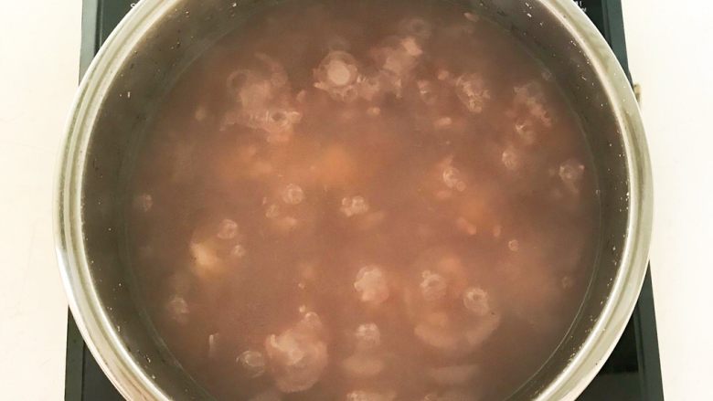 祛湿养生粥 赤豆甘薯糯米粥,赤豆甘薯糯米粥熟了