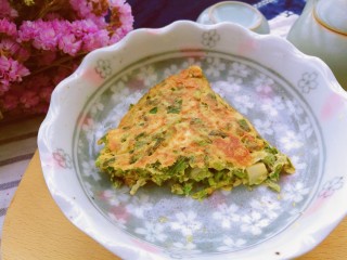 春季养肝，香椿芽鸡蛋饼