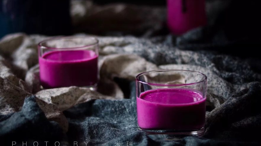 彩色思慕雪系列之妖艳的火龙果