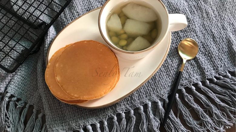 了不起的小番茄+番茄汁松饼,成品图