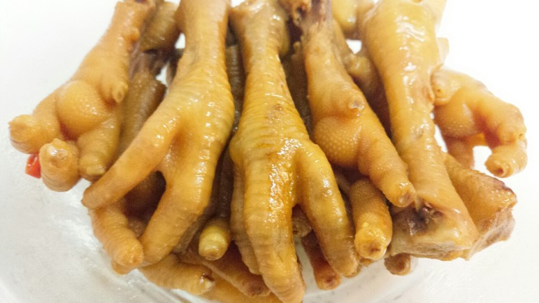 辣卤鸡爪,大功告成了，可以慢慢享用了