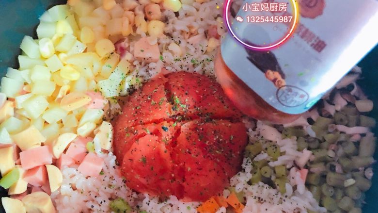 网红蒸饭,滴黑芝麻核桃油补充DHA