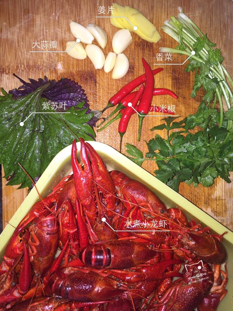 吮指酸辣小呀小龙虾(*^◯^*),<a style='color:red;display:inline-block;' href='/shicai/ 285'>小龙虾</a>事先要清洗干净,用刷子刷洗最好不多了