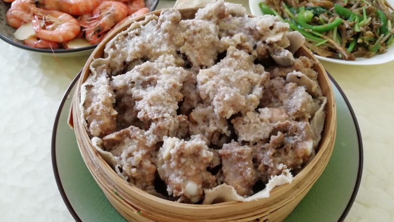 麻辣粉蒸排骨,换个角度