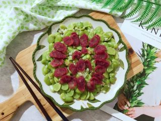蒜香豆瓣蒸腊肠