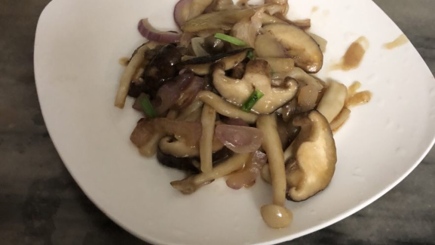 清炒杂菇