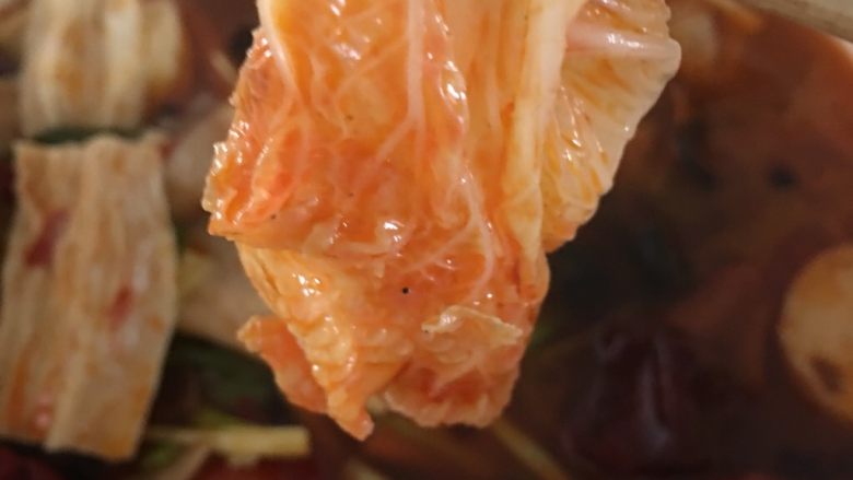 水煮牛肉(简单版),里面的菜也很好吃,超下饭的