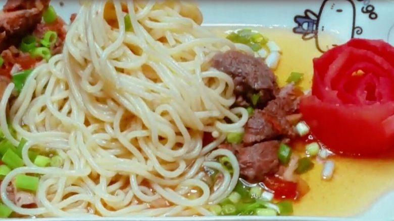 西红柿牛腩意面