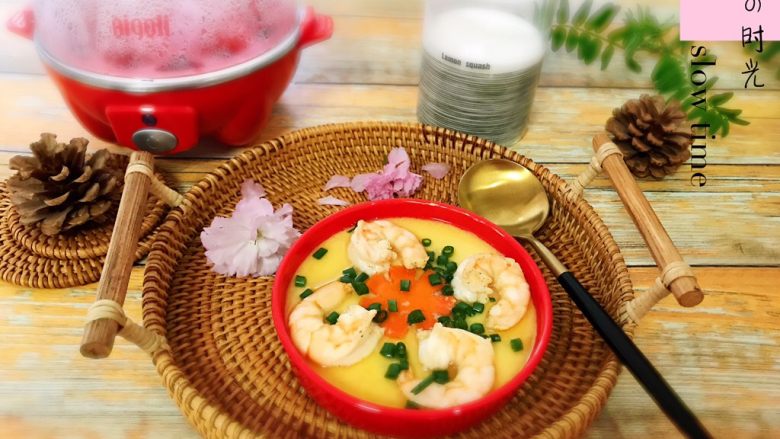 虾仁鸡蛋羹