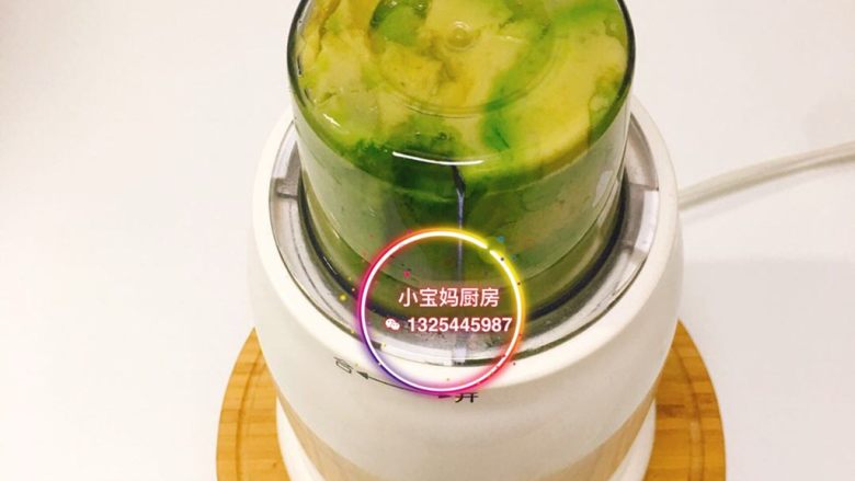 牛油果土豆泥,用料理机打成泥即可