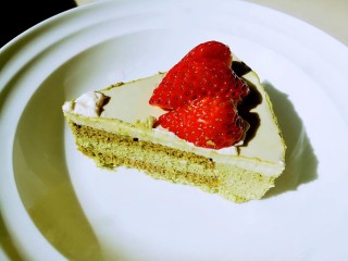 抹茶奶酪慕斯蛋糕